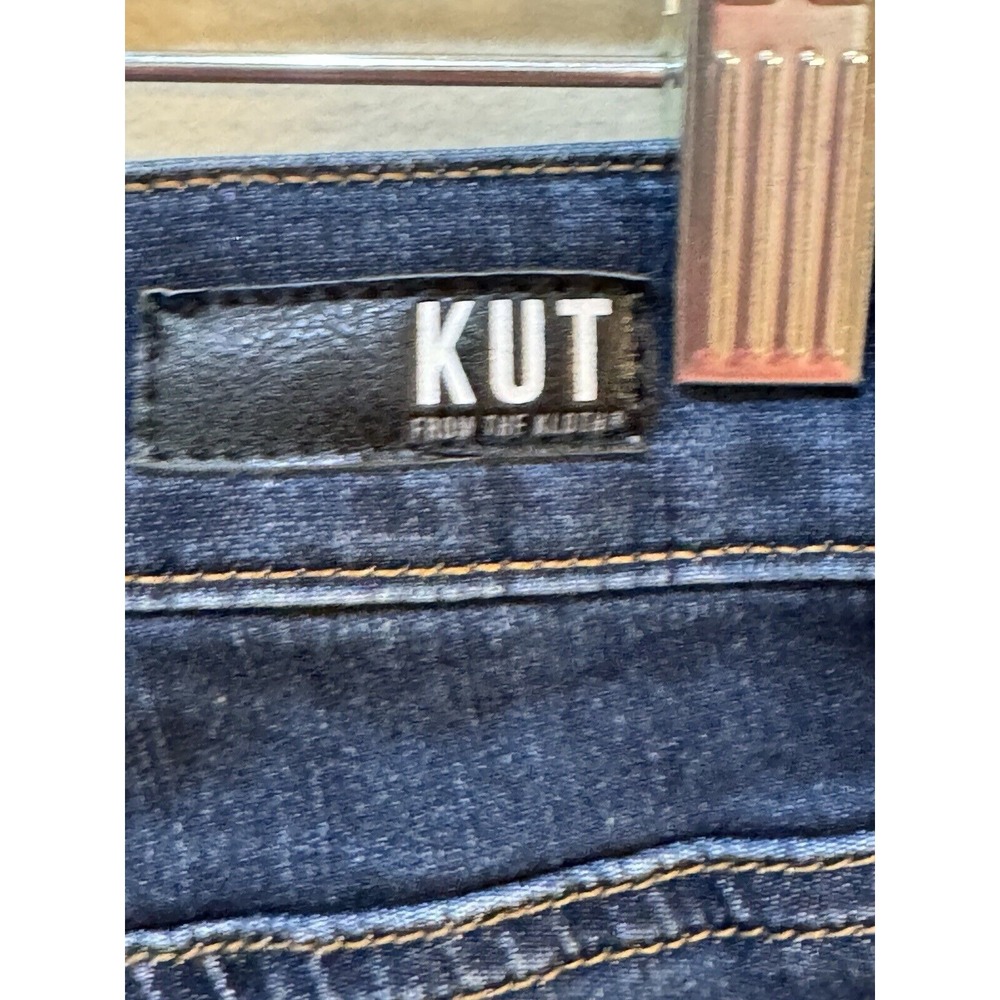 Kut from the Kloth high rise Donna skinny jeans Raw Hem‎ Size 0 - Picture 9 of 12